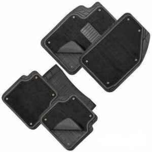 Autoteppiche VITOL PVC abnehmbarer Filz 5-teilig schwarz. KU-16043 VK